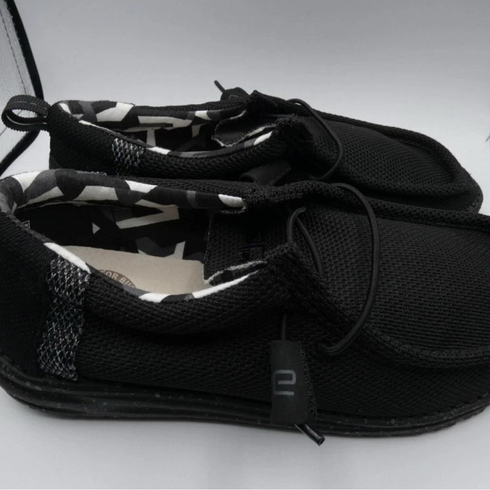 Hey Dude Wally Break Stallion Slip-on Loafers Black 13